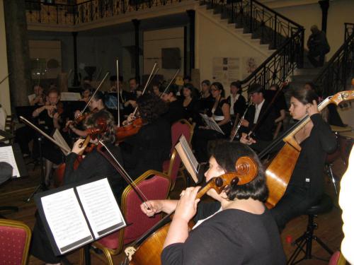 Voyage en Bulgarie- Orchestre symphonique et Orchestre Universitaire de Dijon - Concert au Musée national d'archéologie de Sofia - Avril 2009 
